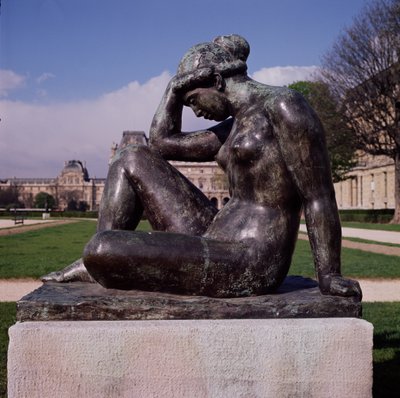 La Mediterranee, Place du Carrousel, Louvre, Paris (see also for other views) by Aristide Maillol